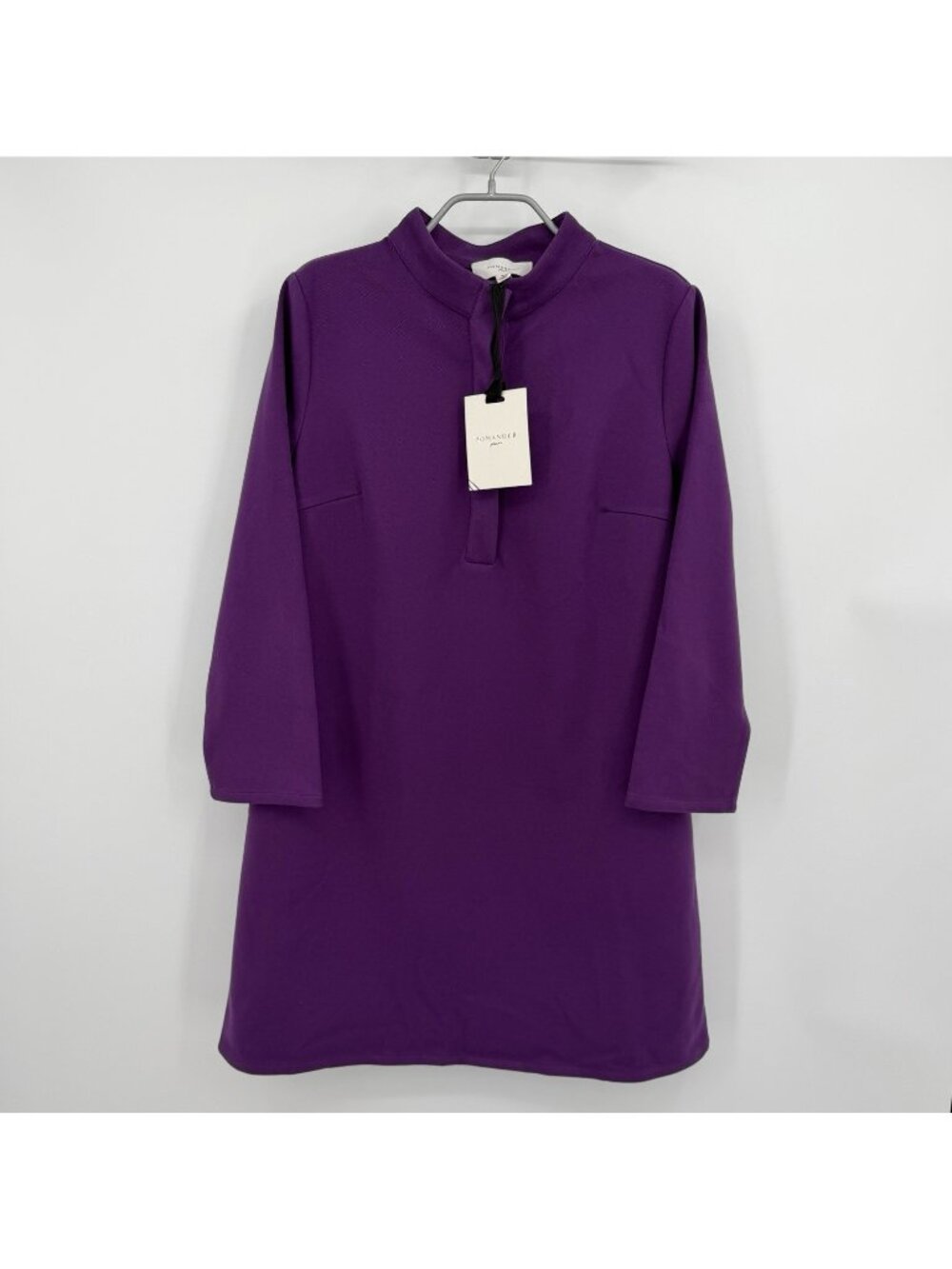 Pomander Place by Tuckernuck Aubergine Avery Mini Shirt Dress size L Large